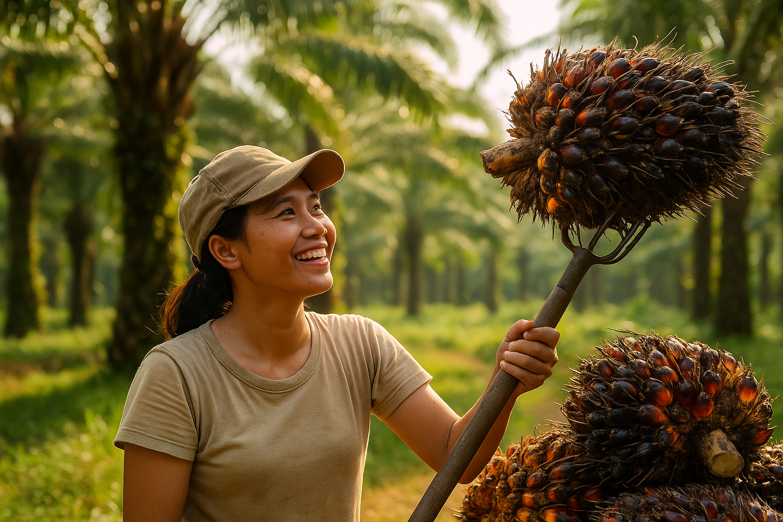 Foto till artikeln: Klimatet bromsar Indonesiens palmoljetillväxt – världsmarknaden skakas