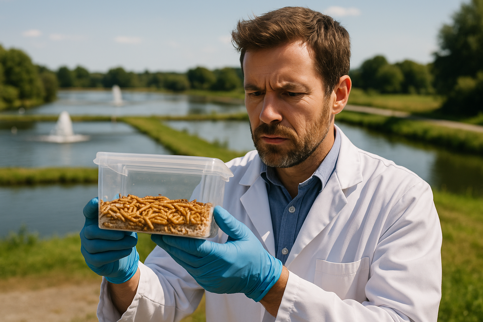 Foto till artikeln: Forskare varnar: Odlade insekter kan hota ekosystem som vattenbruk