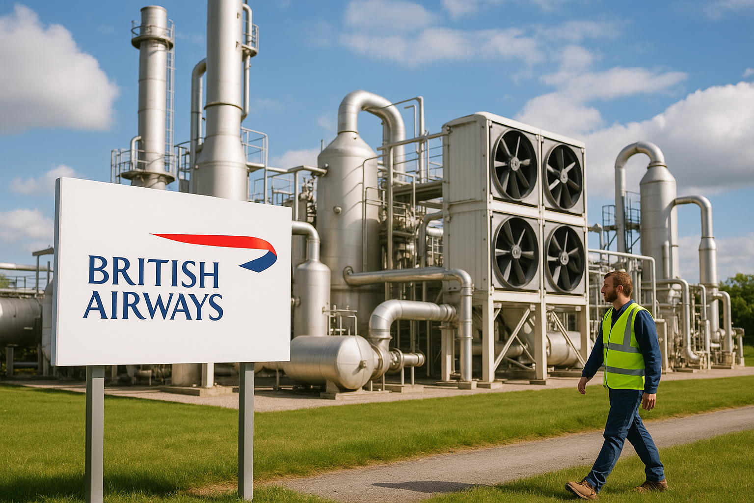 Foto till artikeln: Brittisk flygbransch satsar 28 miljoner på koldioxidavskiljning