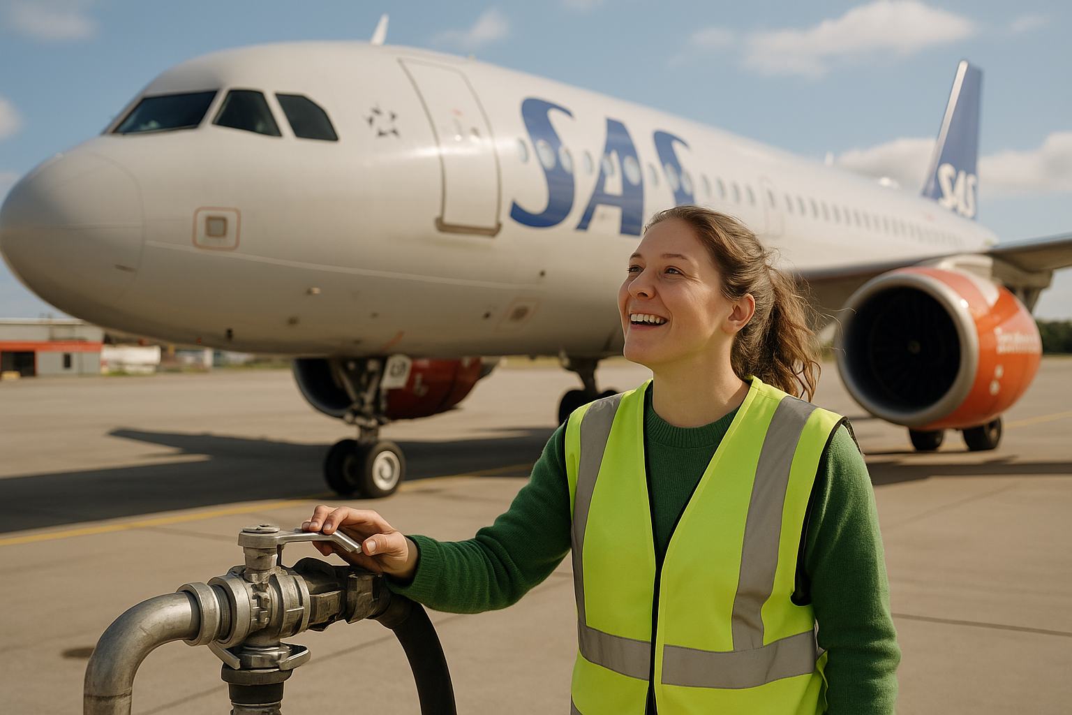 Foto till artikeln: Nu händer det äntligen – hållbart flygbränsle går från test till verklighet