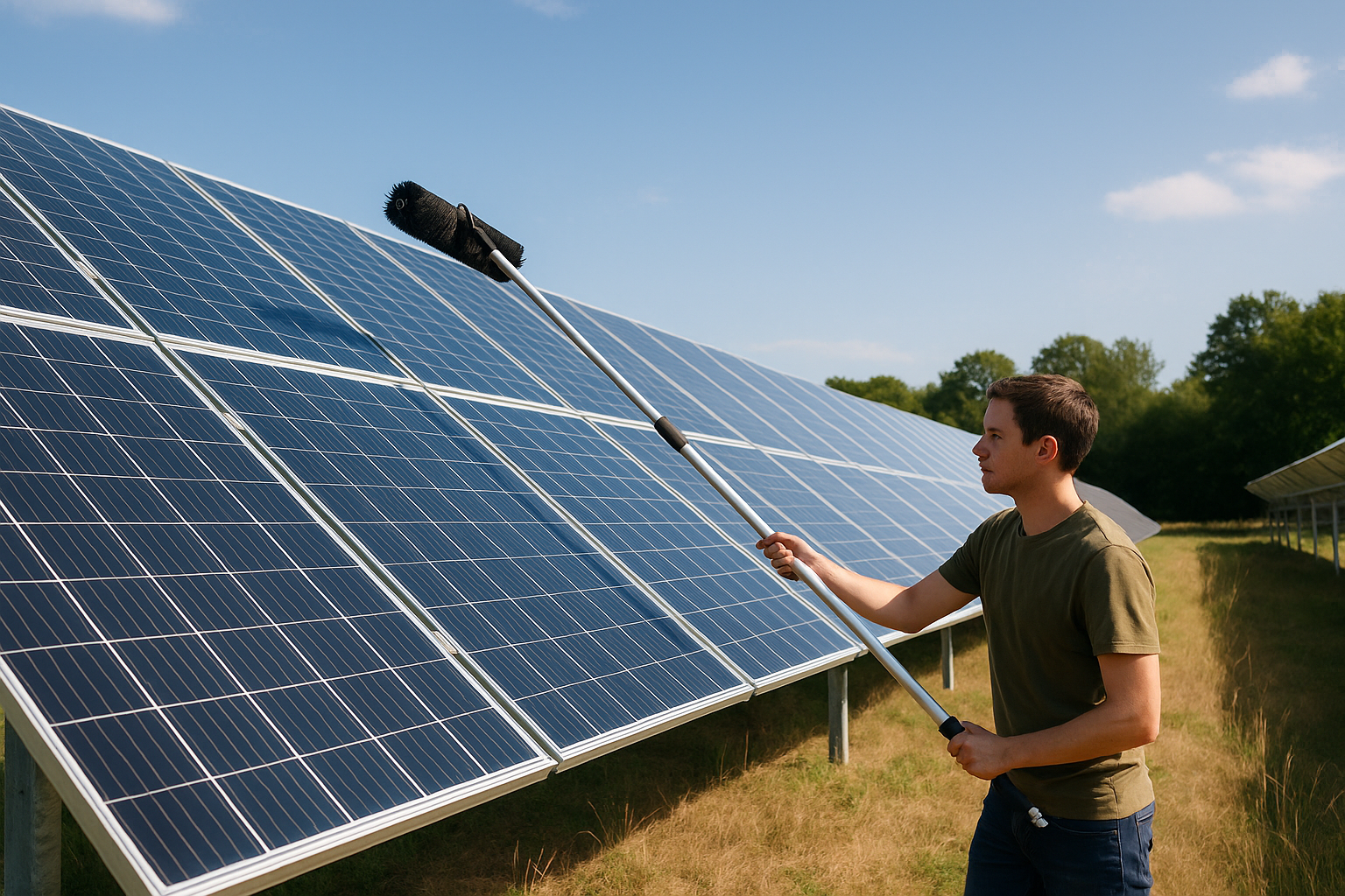 Foto till artikeln: Naturens superkrafter inspirerar självstädande solpaneler