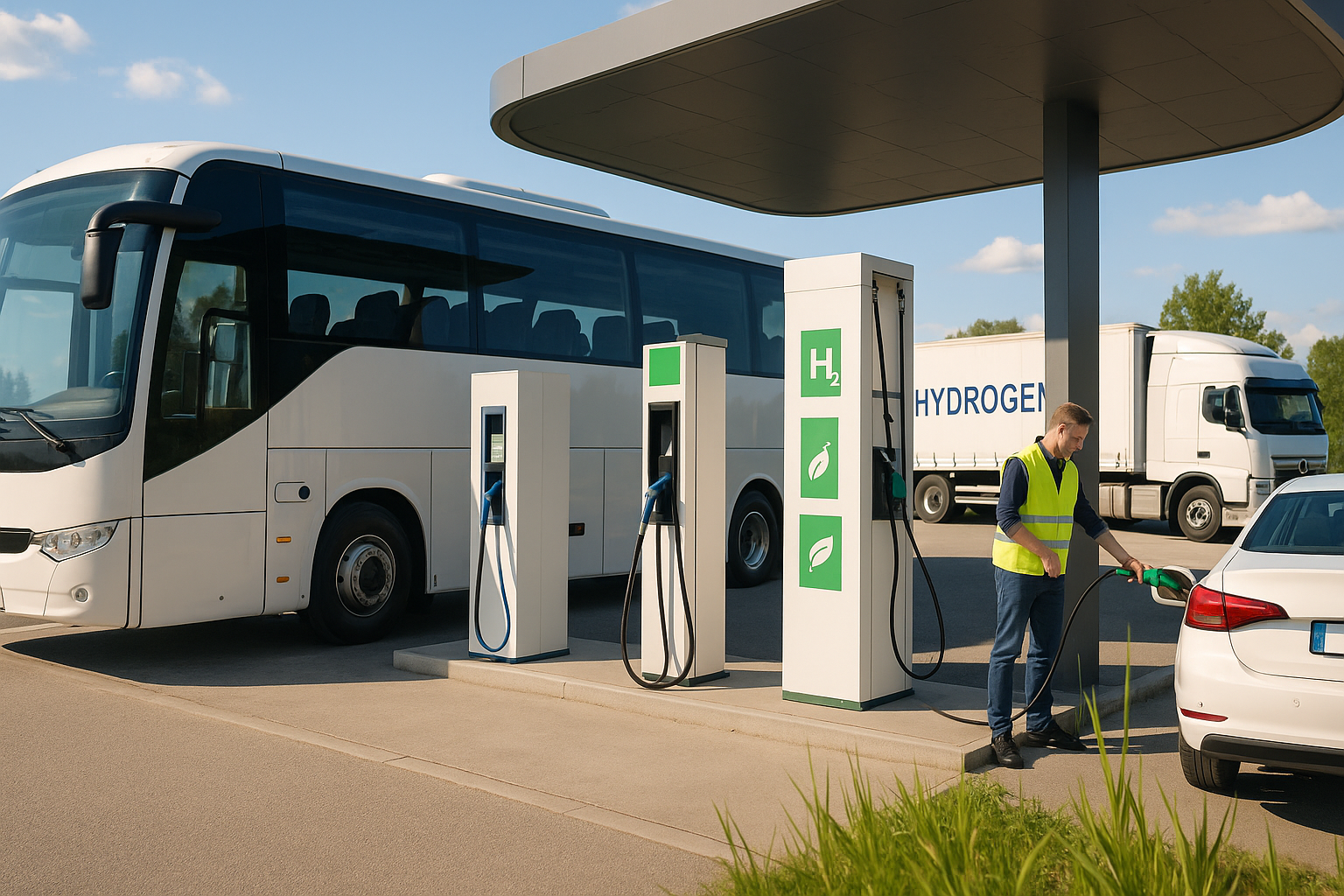Foto till artikeln: Så bygger världen framtidens flotta – med vätgas och biogas