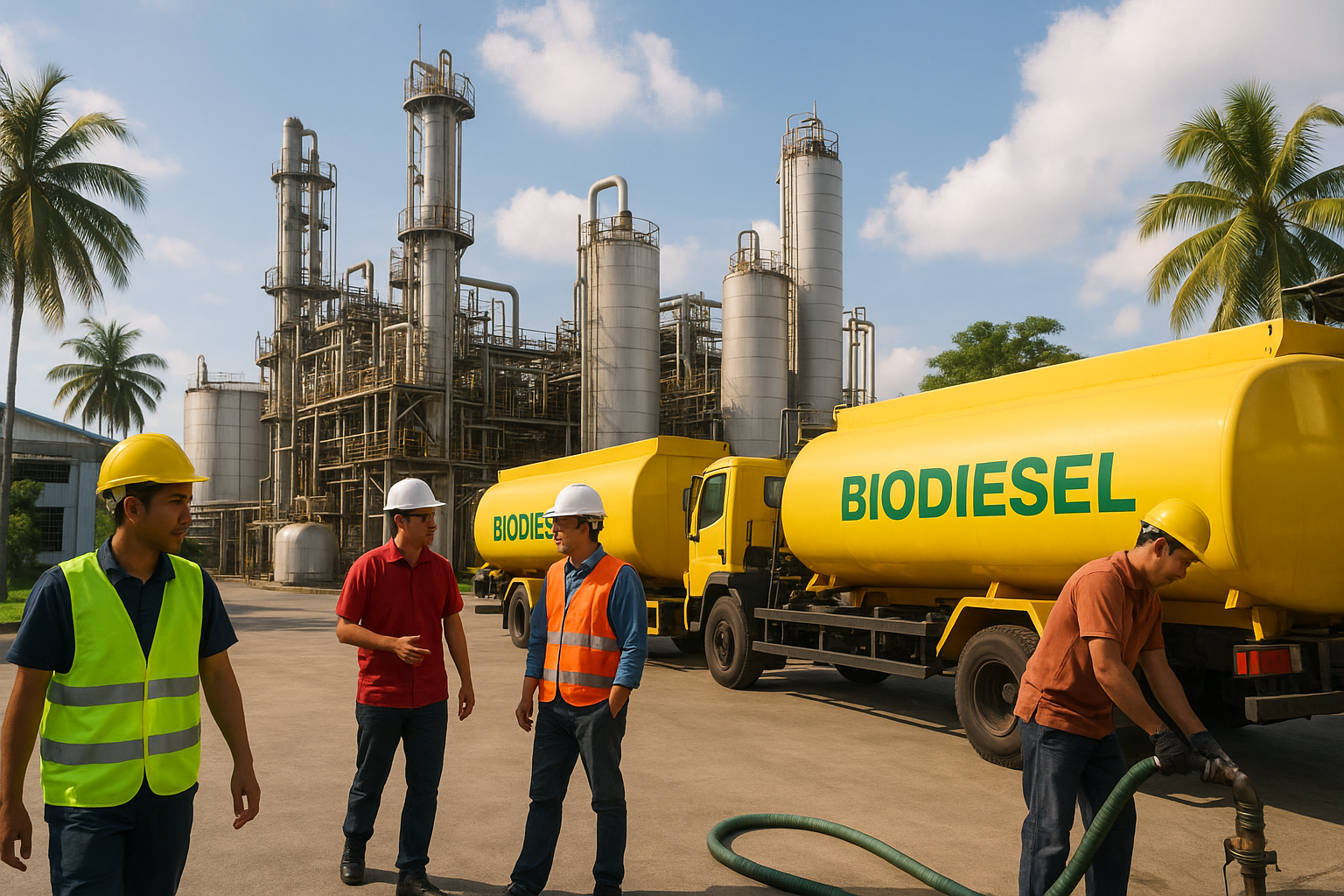 Foto till artikeln: Indonesien och Indien satsar stort på biodiesel med olika strategier