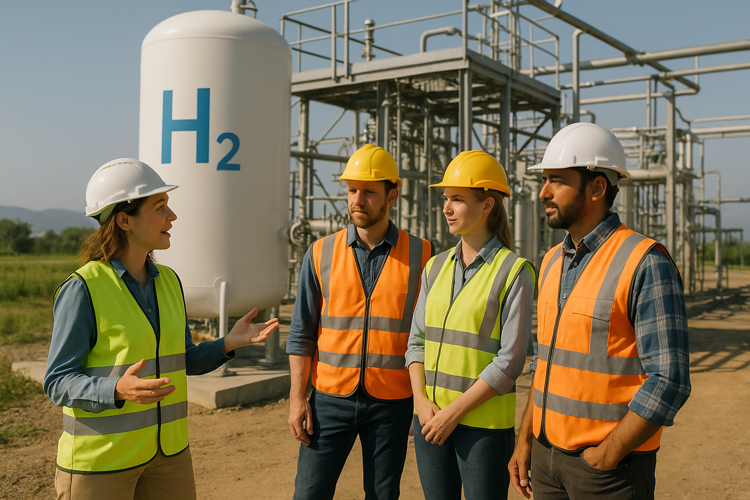Foto till artikeln: Här byggs morgondagens energi — vätgasprojekt tar form från Europa till Asien