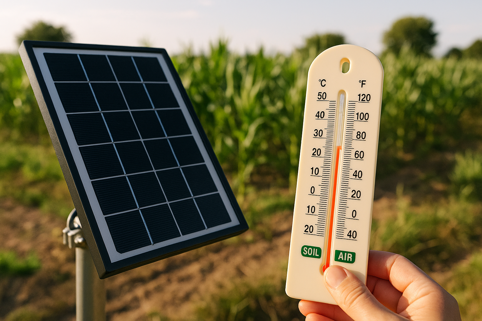 Foto till artikeln: Så rustas världens jordbruk för den dubbla krisen – värme och energihunger