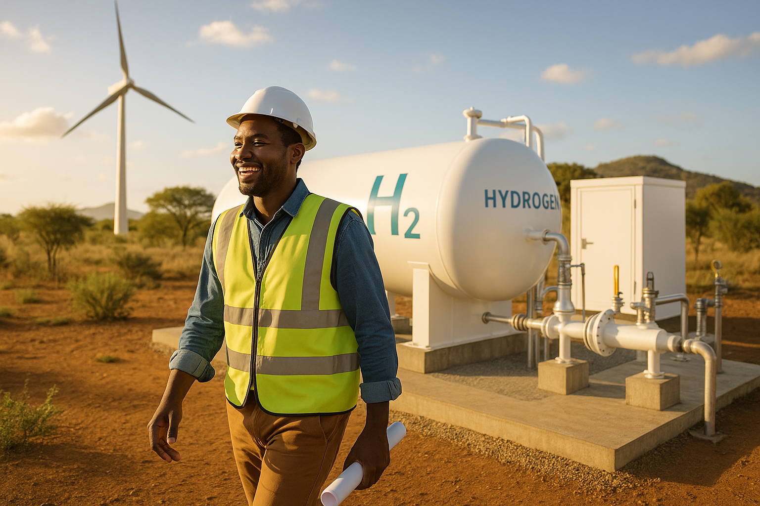 Foto till artikeln: Vätgasgenombrott i Afrika medan geopolitiken hotar energiomställningen