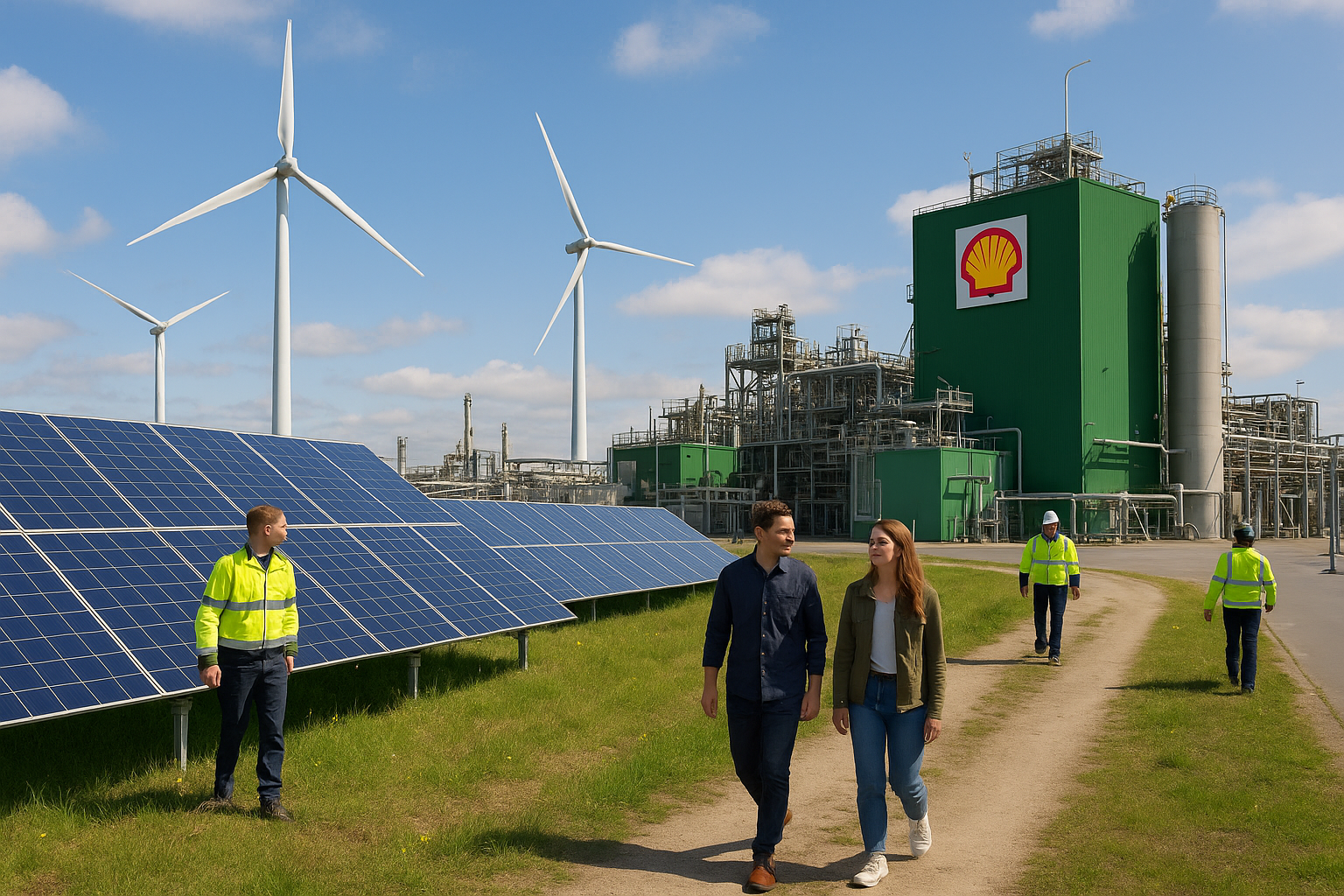 Foto till artikeln: Shell säljer sin 12-miljarders anläggning för grön energi i Rotterdam