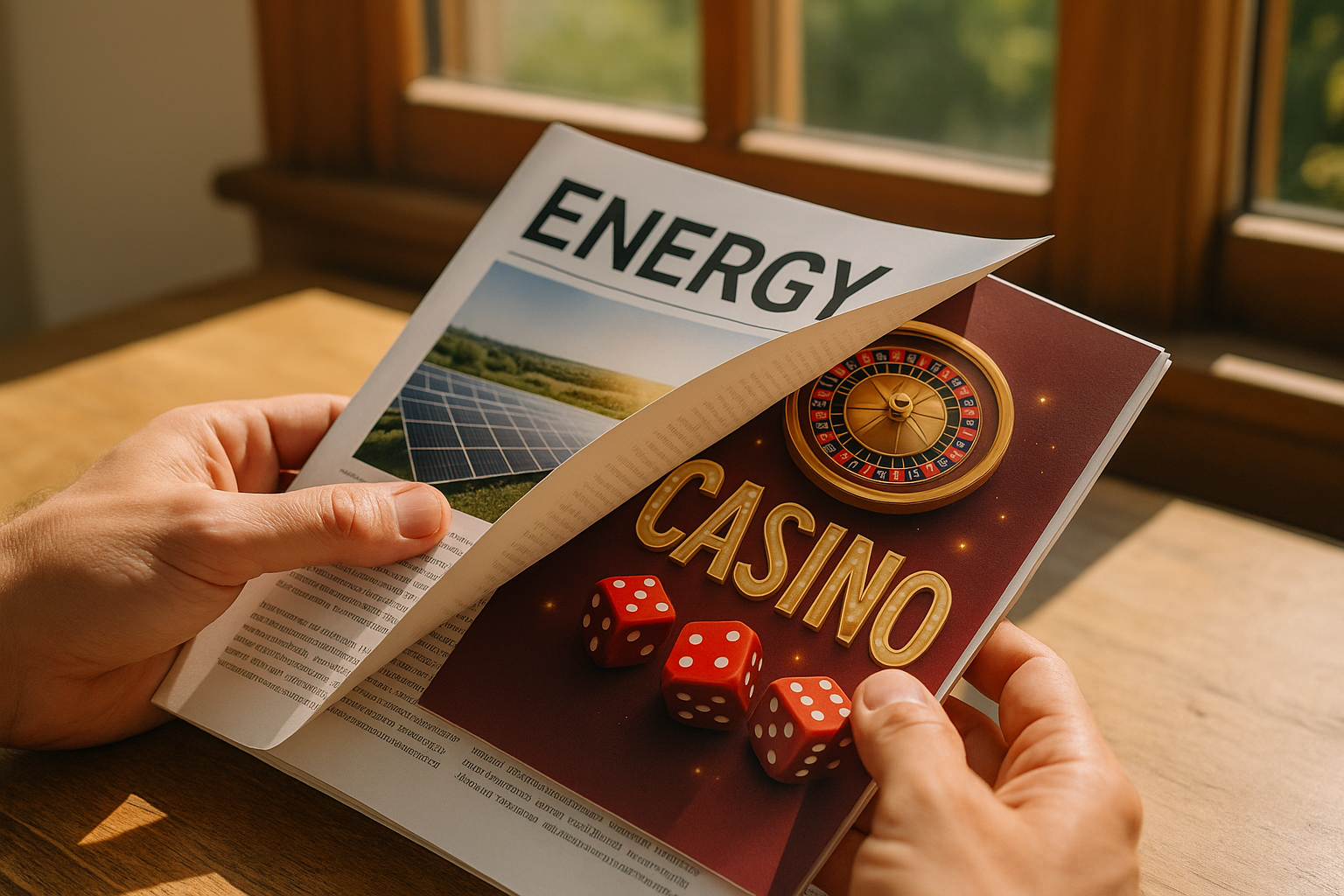 Foto till artikeln: Casinoreklam smugglades in i respekterad energipublikation genom systematisk kampanj
