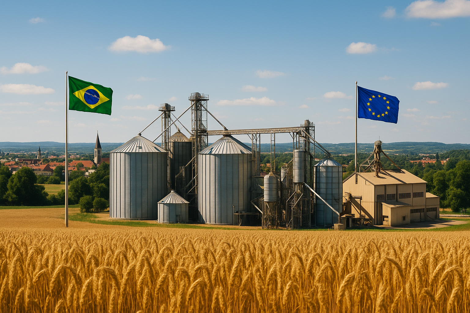 Foto till artikeln: Brasilien och EU fyller tomrummet när Ukrainas spannmålsexport minskar